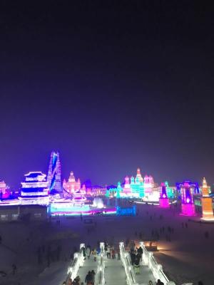 Harbin Ice Snow Festival 2016 in Northeast China